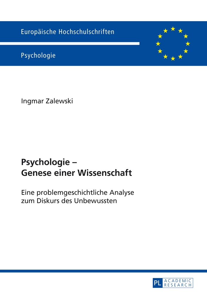 Titel: Psychologie – Genese einer Wissenschaft