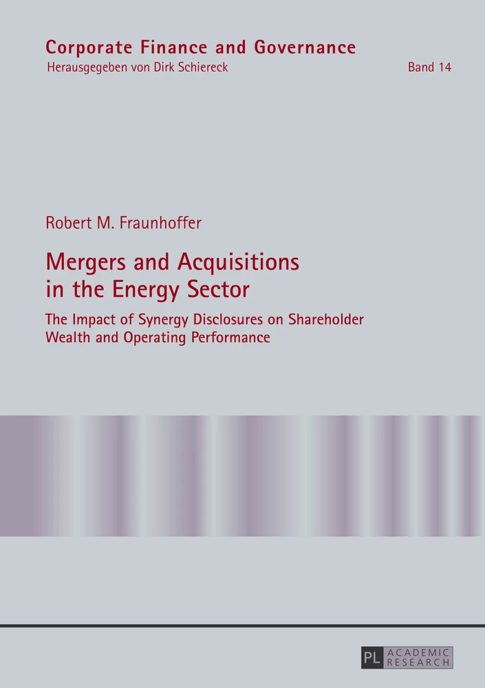 Title: Mergers and Acquisitions in the Energy Sector