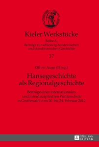 Title: Hansegeschichte als Regionalgeschichte