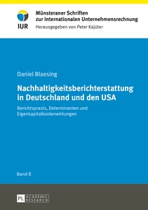 Title: Nachhaltigkeitsberichterstattung in Deutschland und den USA