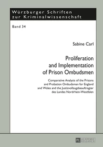 Title: Proliferation and Implementation of Prison Ombudsmen