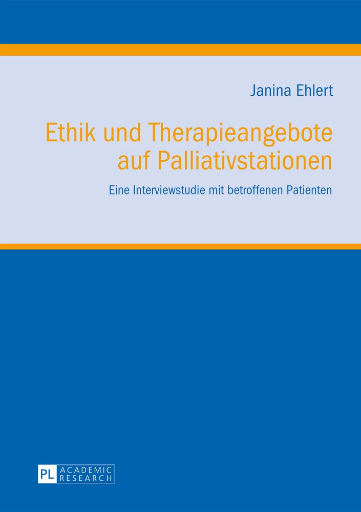 Titel: Ethik und Therapieangebote auf Palliativstationen
