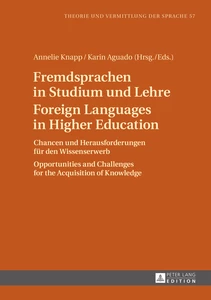 Titel: Fremdsprachen in Studium und Lehre / Foreign Languages in Higher Education