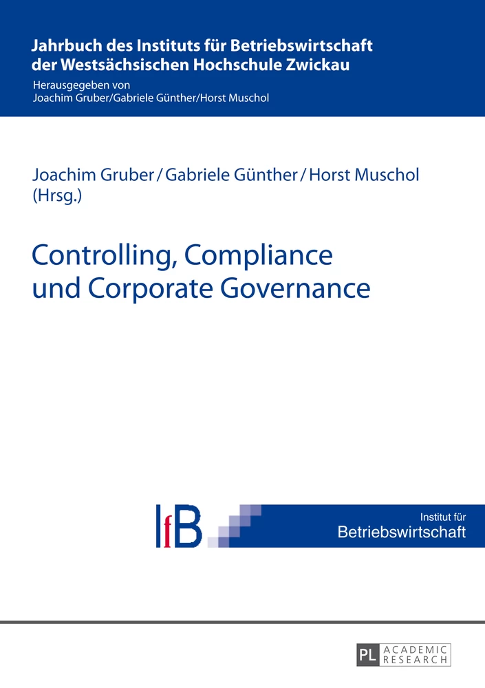 Titel: Controlling, Compliance und Corporate Governance