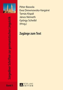Title: Zugänge zum Text