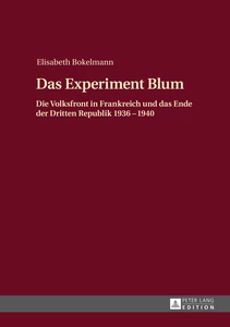Titel: Das Experiment Blum
