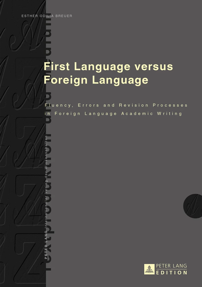 Title: First Language versus Foreign Language