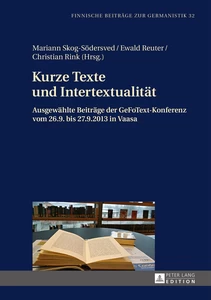 Title: Kurze Texte und Intertextualität