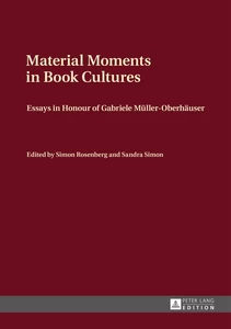 Title: Material Moments in Book Cultures