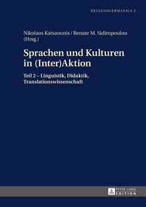 Title: Sprachen und Kulturen in Inter(Aktion)