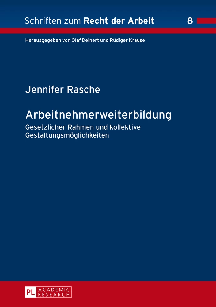 Titel: Arbeitnehmerweiterbildung