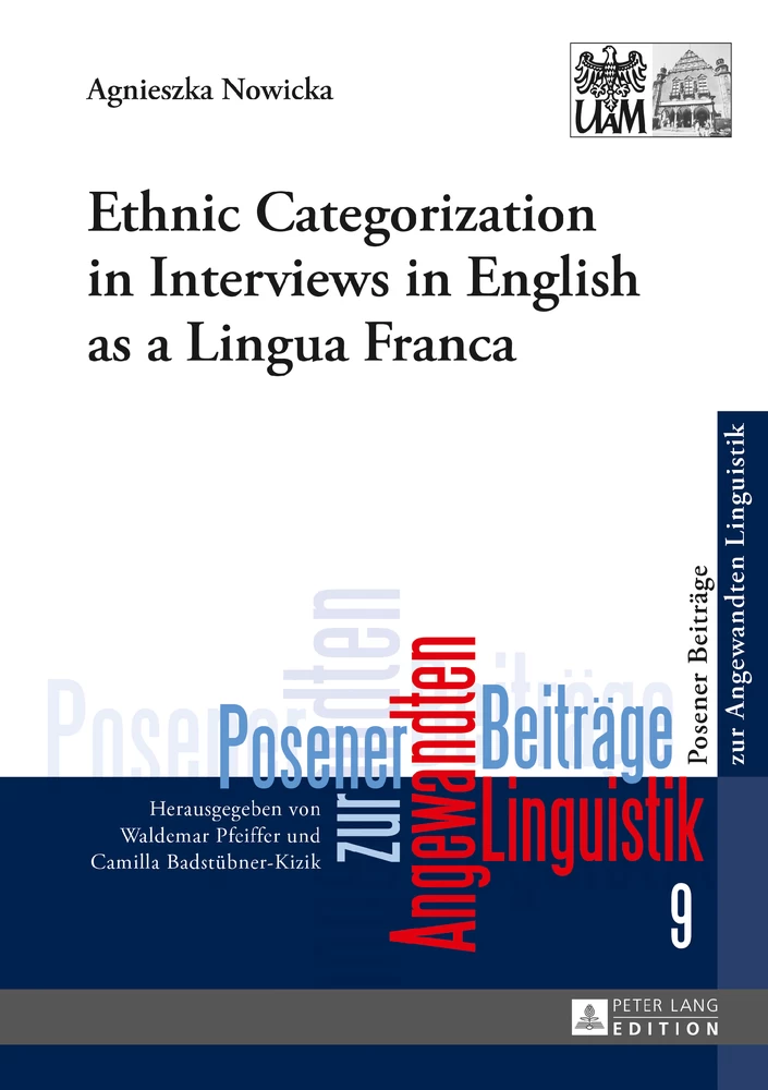 Title: Ethnic Categorization in Interviews in English as a Lingua Franca