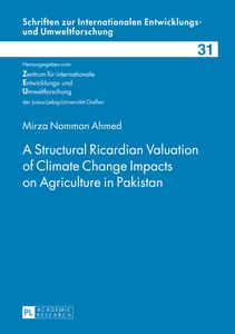 Title: A Structural Ricardian Valuation of Climate Change Impacts on Agriculture in Pakistan