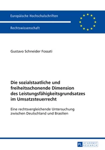 Titel: Die sozialstaatliche und freiheitsschonende Dimension des Leistungsfähigkeitsgrundsatzes im Umsatzsteuerrecht