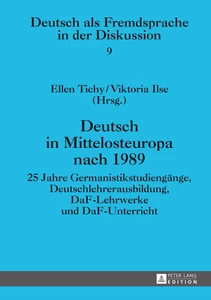 Title: Deutsch in Mittelosteuropa nach 1989