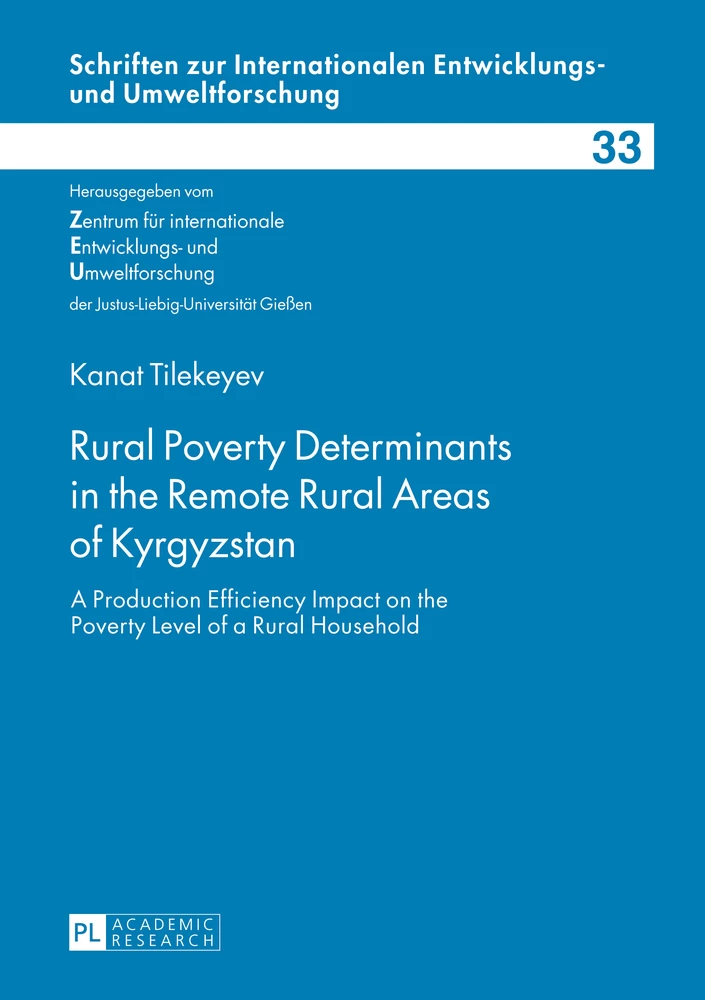 Title: Rural Poverty Determinants in the Remote Rural Areas of Kyrgyzstan