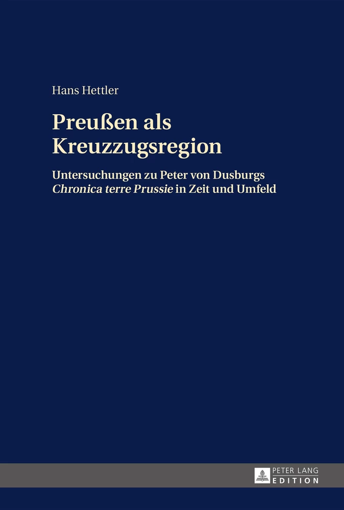 Titel: Preußen als Kreuzzugsregion