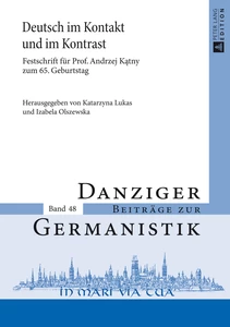 Title: Deutsch im Kontakt und im Kontrast