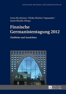 Title: Finnische Germanistentagung 2012