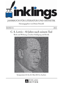 Titel: inklings – Jahrbuch für Literatur und Ästhetik