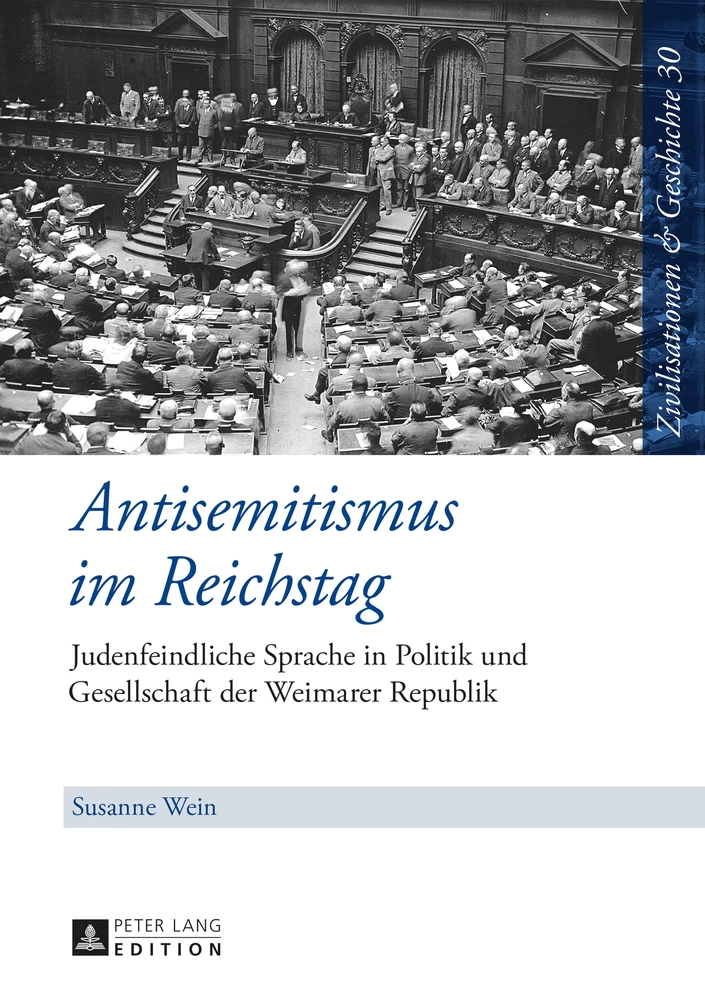Titel: Antisemitismus im Reichstag