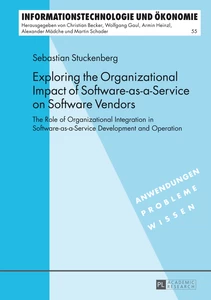 Title: Exploring the Organizational Impact of Software-as-a-Service on Software Vendors