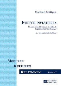 Titel: Ethisch investieren