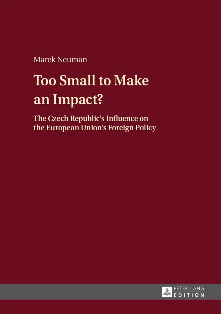 Title: Too Small to Make an Impact?