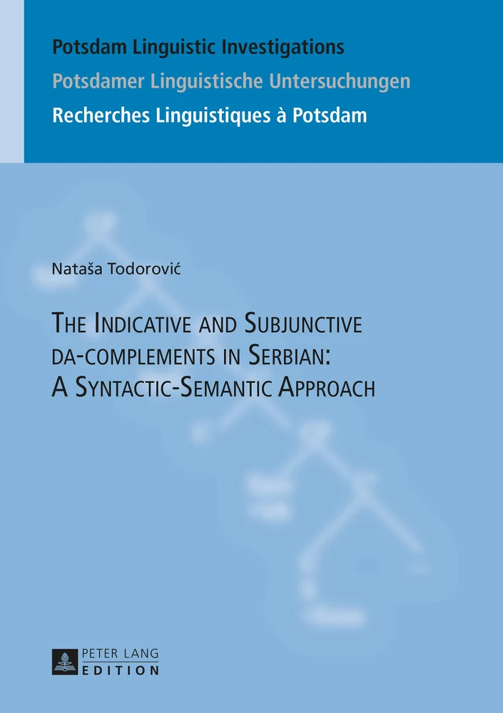 Title: The Indicative and Subjunctive da-complements in Serbian: A Syntactic-Semantic Approach