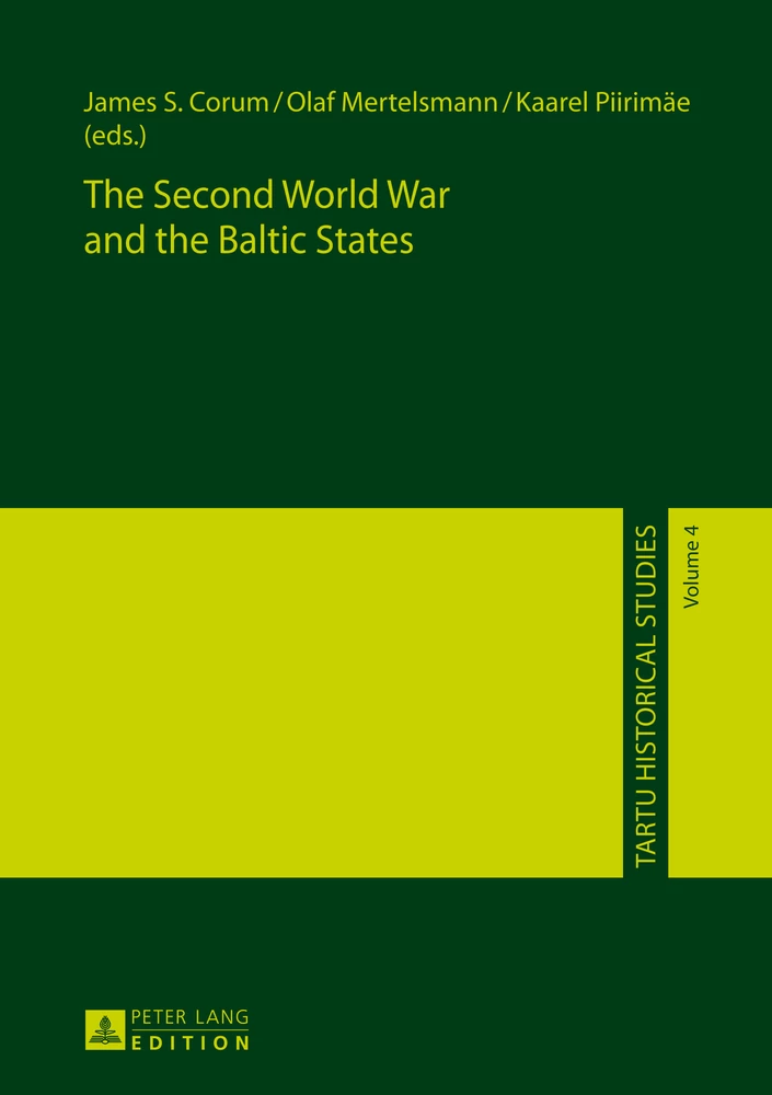 Title: The Second World War and the Baltic States