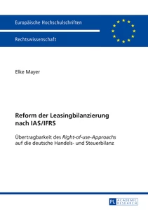 Title: Reform der Leasingbilanzierung nach IAS/IFRS