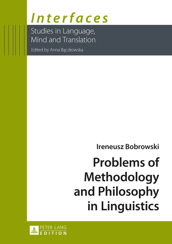 Title: Problems of Methodology and Philosophy in Linguistics