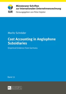 Title: Cost Accounting in Anglophone Subsidiaries