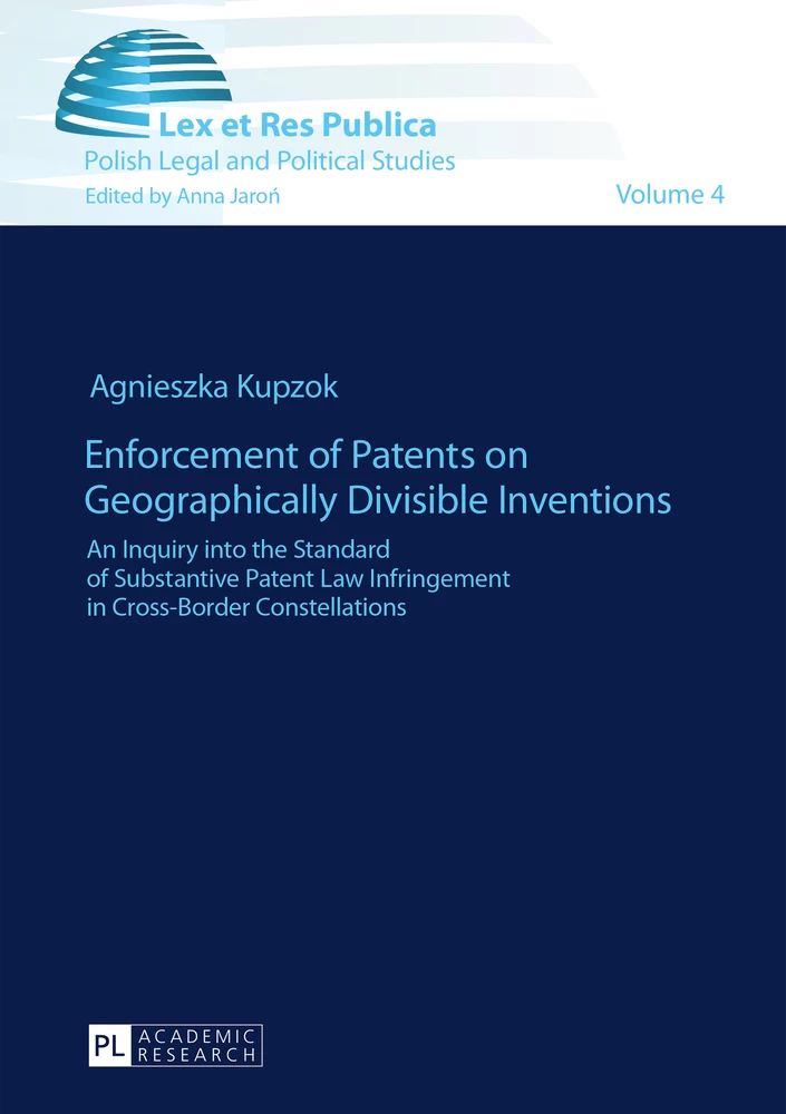 Title: Enforcement of Patents on Geographically Divisible Inventions