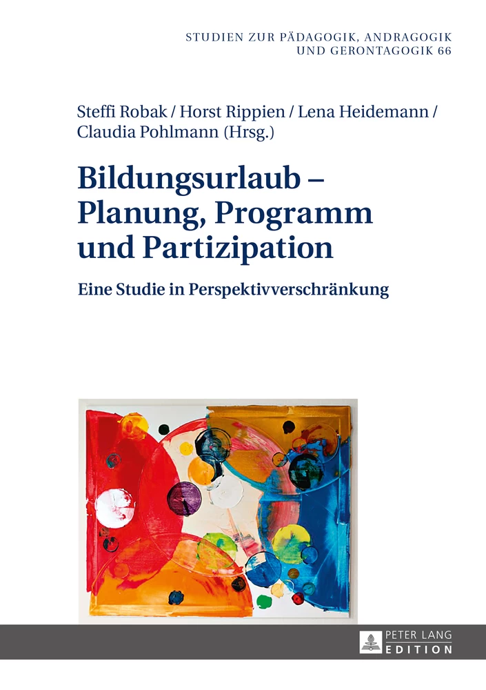 Titel: Bildungsurlaub – Planung, Programm und Partizipation