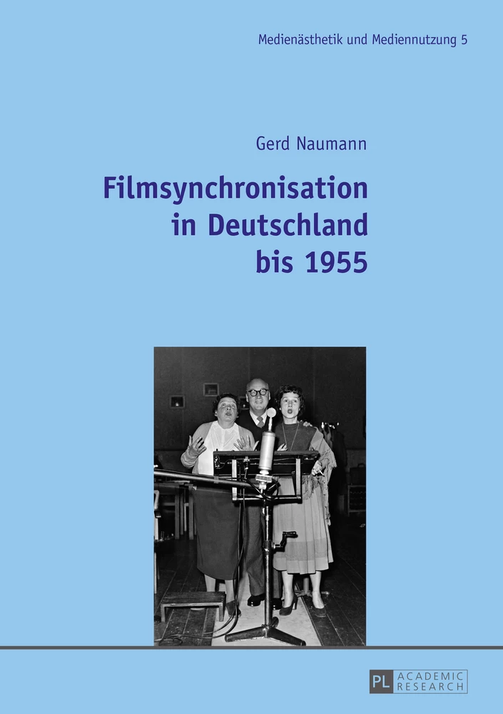 Titel: Filmsynchronisation in Deutschland bis 1955