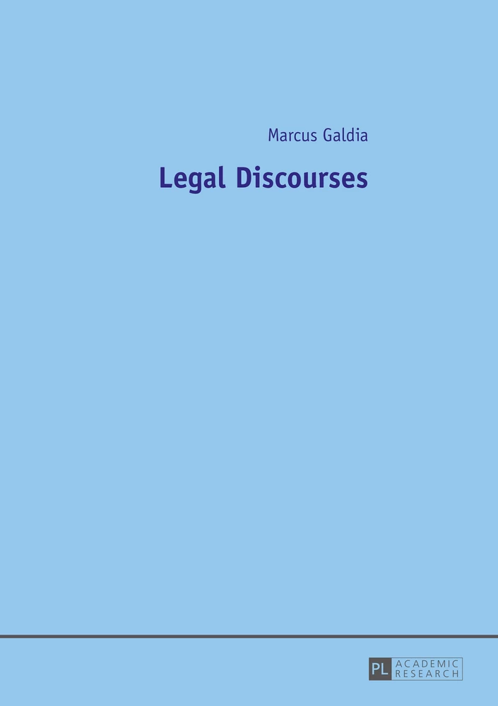 Title: Legal Discourses