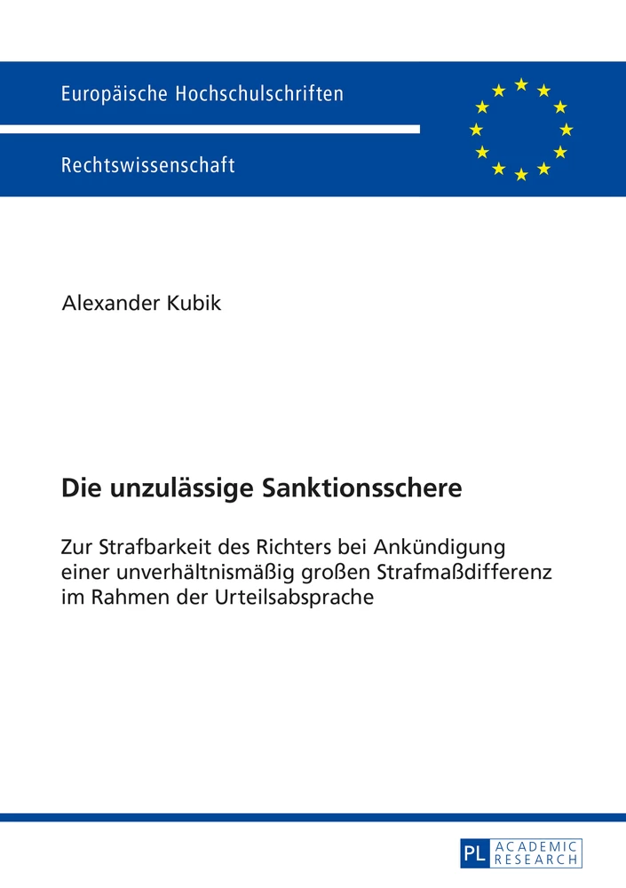 Titel: Die unzulässige Sanktionsschere