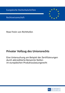 Title: Privater Vollzug des Unionsrechts