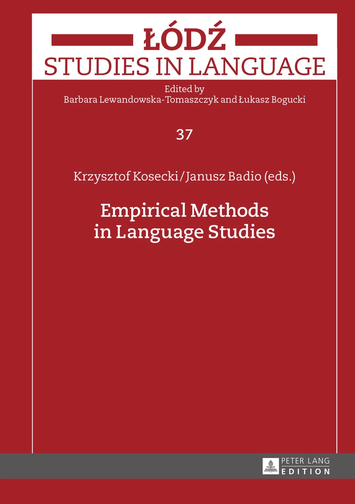 Title: Empirical Methods in Language Studies