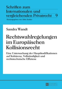Titel: Rechtswahlregelungen im Europäischen Kollisionsrecht