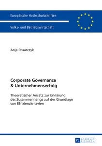Titel: Corporate Governance und Unternehmenserfolg