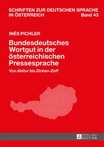 Title: Bundesdeutsches Wortgut in der österreichischen Pressesprache