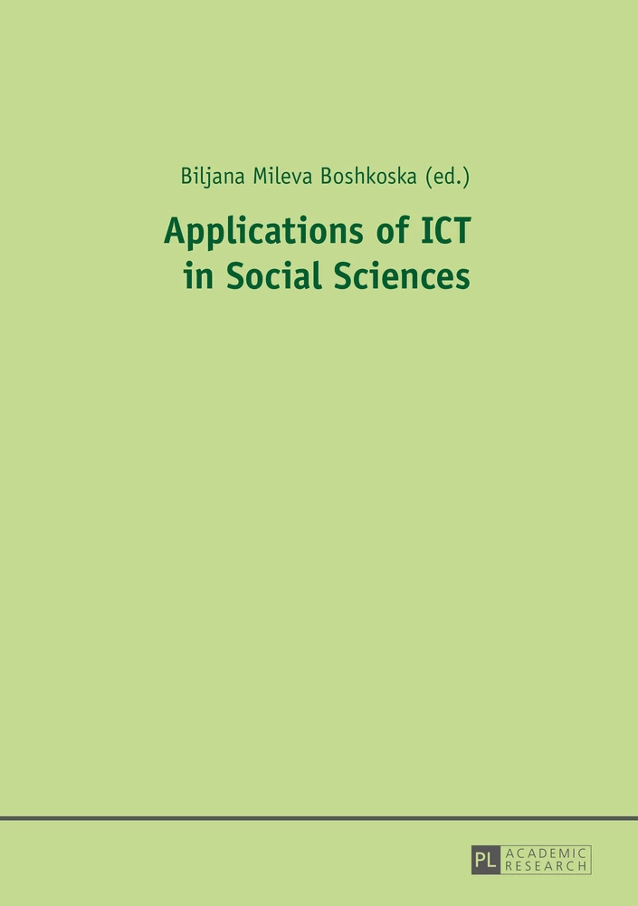 Title: Applications of ICT in Social Sciences