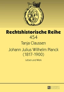 Title: Johann Julius Wilhelm Planck (1817–1900)