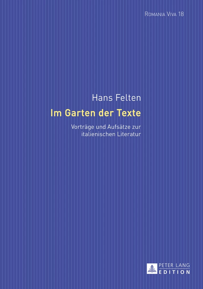 Title: Im Garten der Texte