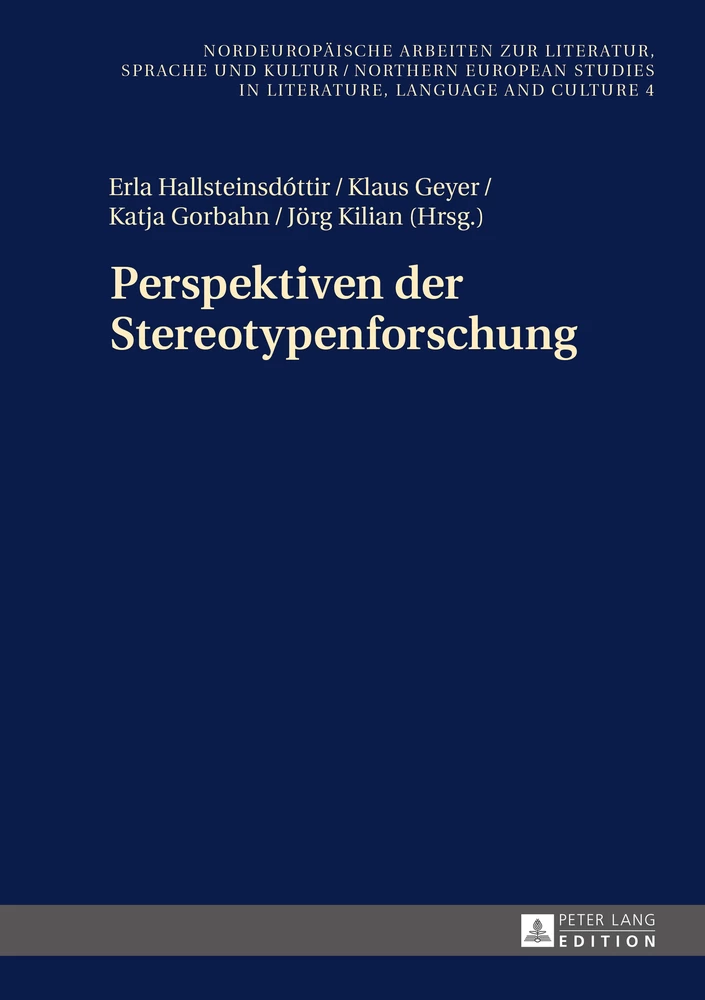 Titel: Perspektiven der Stereotypenforschung
