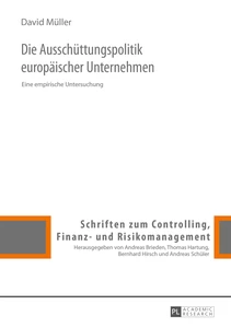 Title: Die Ausschüttungspolitik europäischer Unternehmen