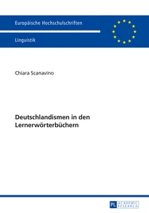 Title: Deutschlandismen in den Lernerwörterbüchern