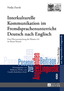 Title: Interkulturelle Kommunikation im Fremdsprachenunterricht Deutsch nach Englisch